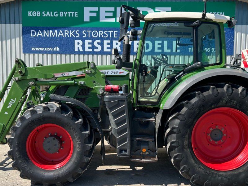 Fendt 716 S4 Power Med Frontlæsser 4X85