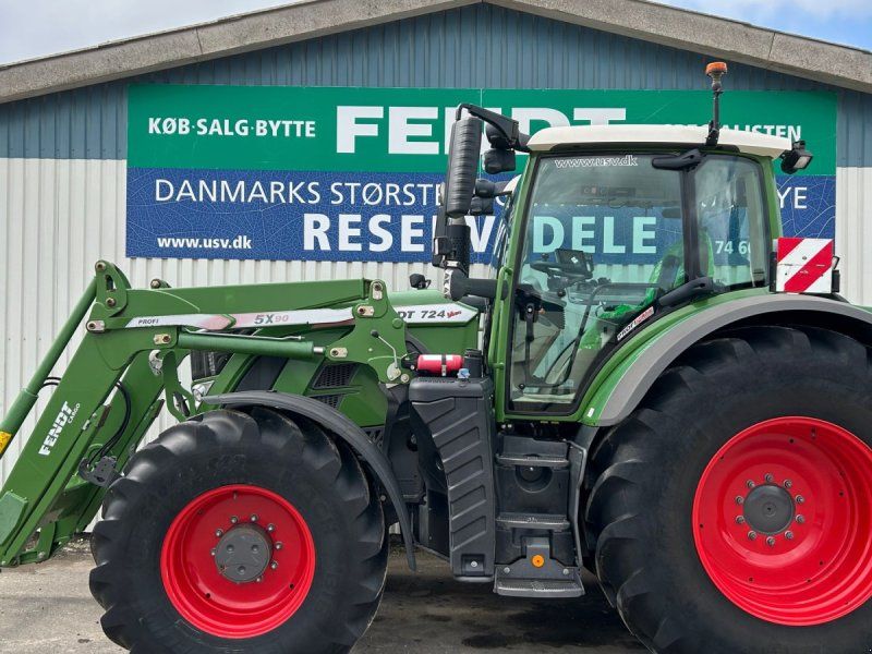 Fendt 724 Vario S4 Profi Plus Med 5X90 Frontlæsser