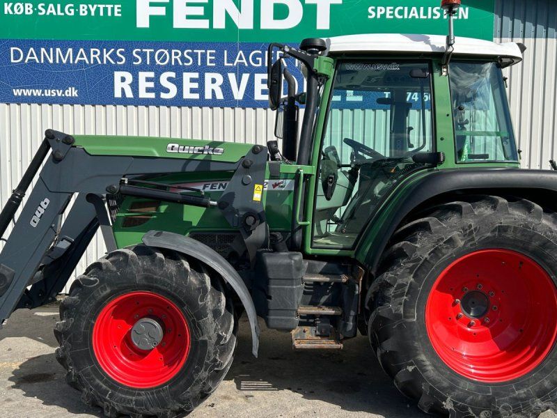 Fendt 312 Vario TMS Med Ålø Q46 Frontlæsser