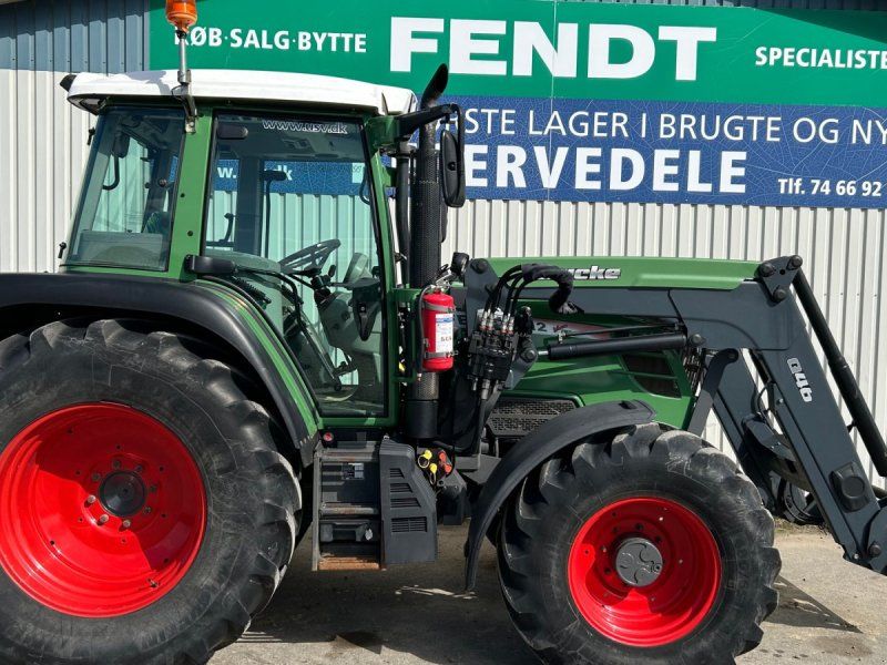 Fendt 312 Vario TMS Med Ålø Q46 Frontlæsser