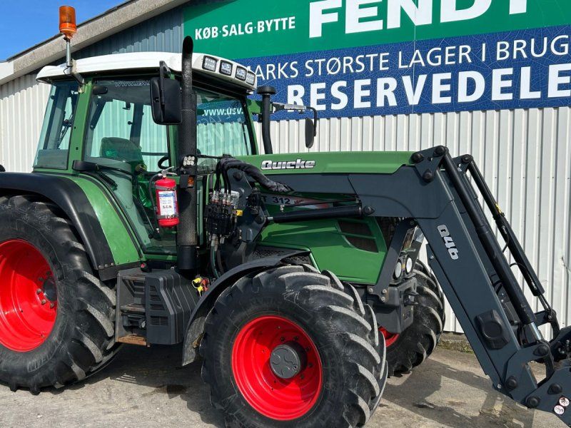 Fendt 312 Vario TMS Med Ålø Q46 Frontlæsser