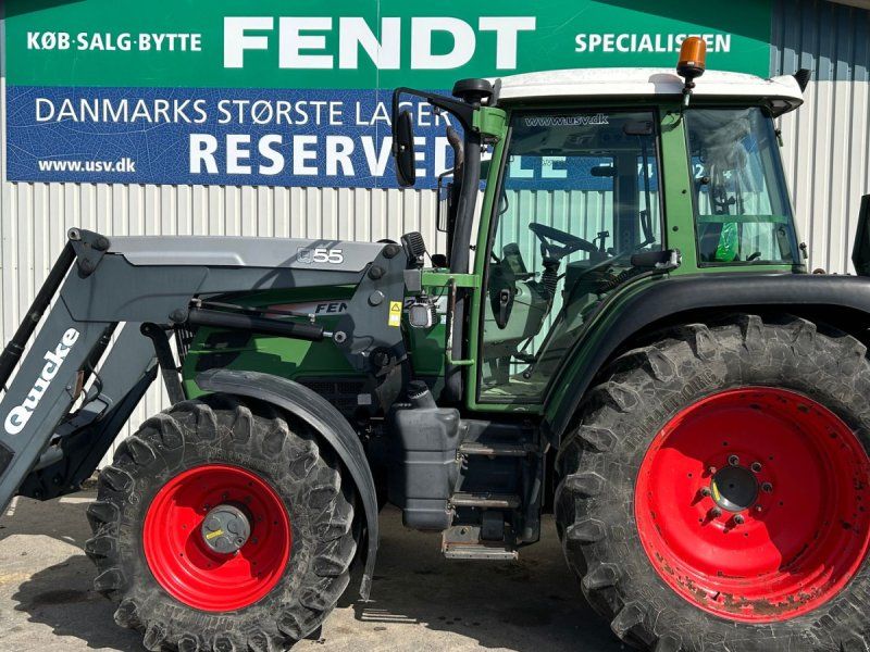 Fendt 312 Vario TMS Med Ålø Q55 Frontlæsser