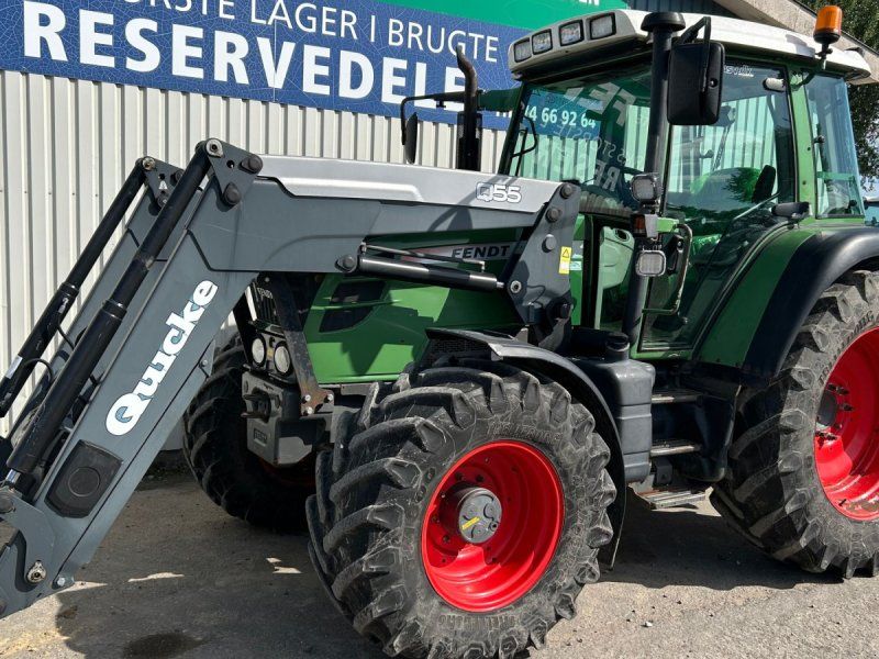 Fendt 312 Vario TMS Med Ålø Q55 Frontlæsser