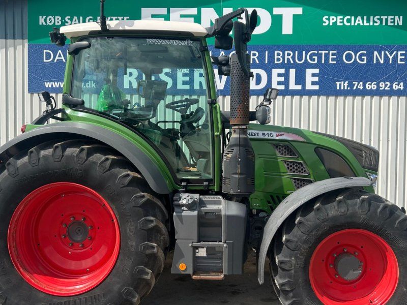 Fendt 516 Vario S4 Profi Plus Med Front PTO