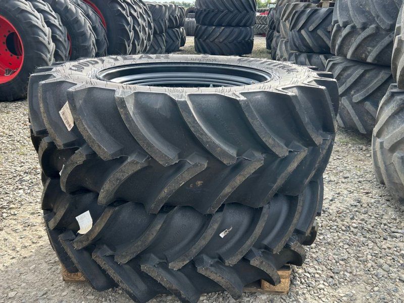 Goodyear 480/80R50 + 480/70R34 stilbare fælge. Skarp pris