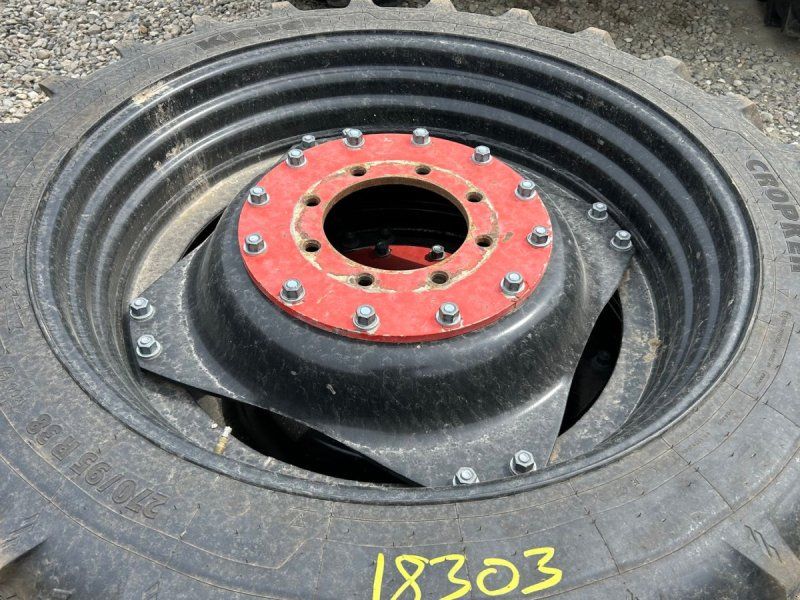 Kleber 270/95R38 stilbare fælge m. uds.nav