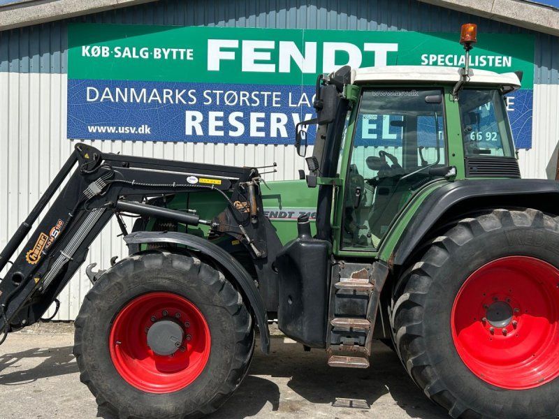 Fendt 716 VARIO TMS  Med Hauer Frontlæsser