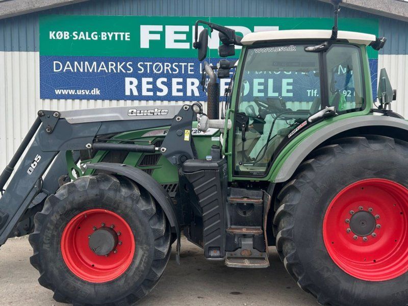 Fendt 720 Vario SCR Profi Plus Med Ålø Q65 Frontlæsser