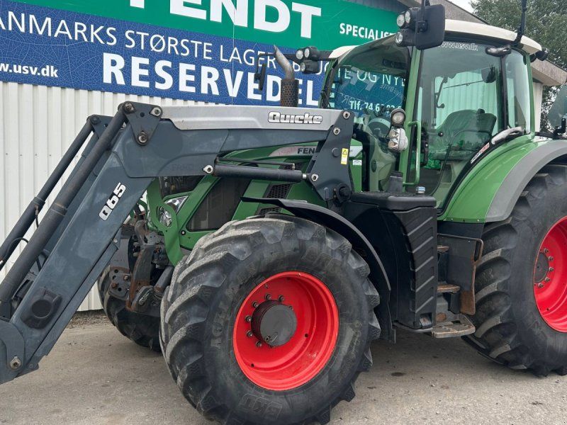 Fendt 720 Vario SCR Profi Plus Med Ålø Q65 Frontlæsser