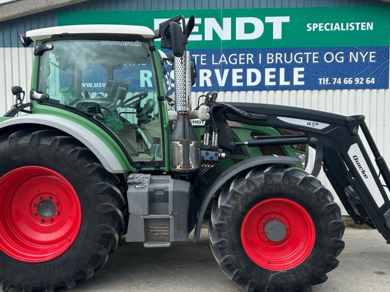 Fendt 514 Vario SCR Profi Med Ålø Q5M Frontlæsser + luftbremser
