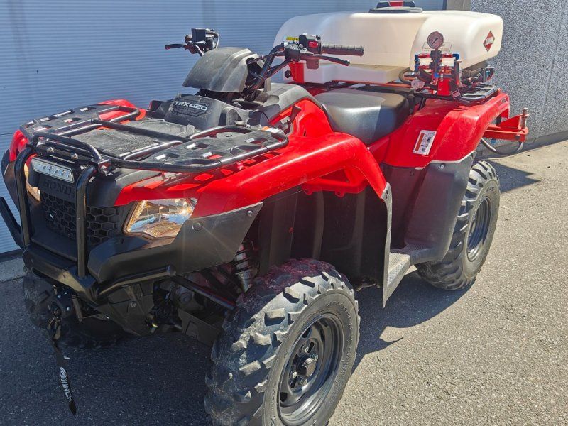 Honda TRX 420 FA6 INKLUSIV KUHN EVOLIS Q80 SPRØJTE, 4mtr. BOM