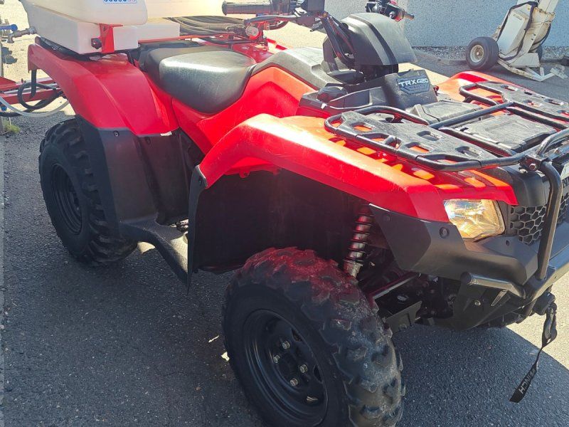Honda TRX 420 FA6 INKLUSIV KUHN EVOLIS Q80 SPRØJTE, 4mtr. BOM