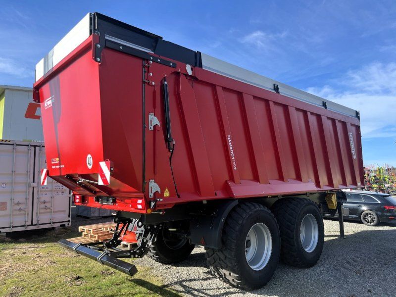 Krampe RAMBODY AS 750, 44,5 cbm, Abschiebewagen, wie NEU !