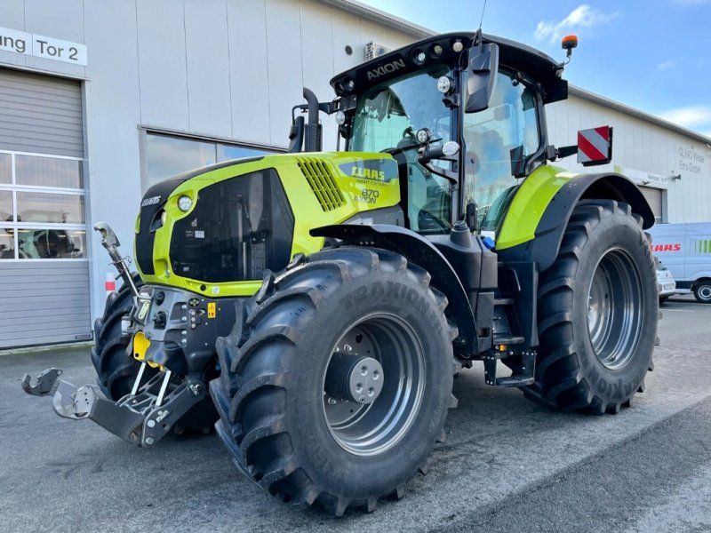 Claas AXION 870 CMATIC CEBIS, NIGHT EDITION +, FKH u. FZW, CEMIS 1200,