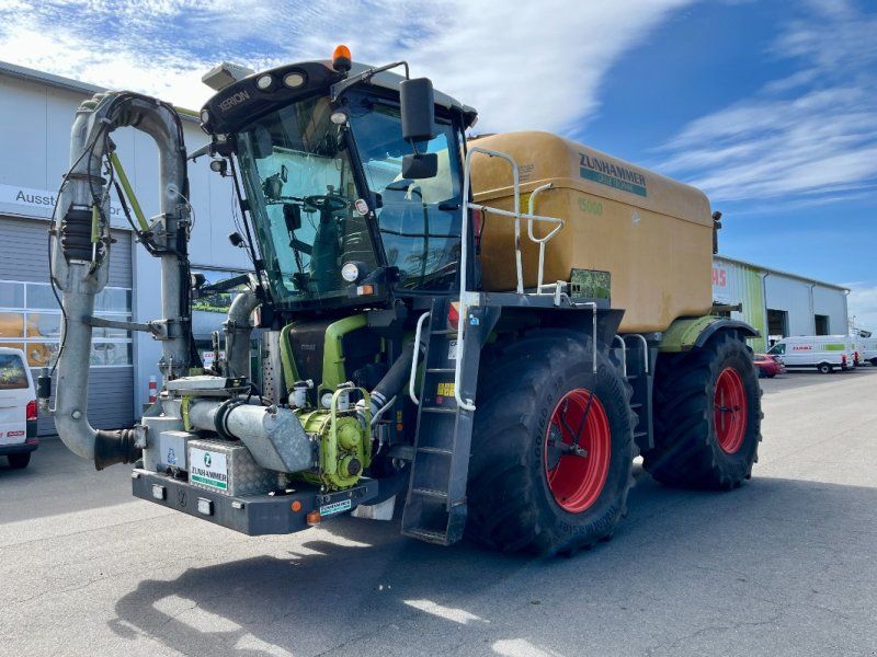 Claas XERION 3800 SADDLE TRAC, ZUNHAMMER 15 cbm