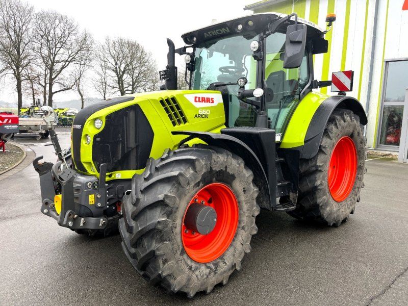 Claas ARION 660 CMATIC CEBIS, FKH + FZW, nur 1.980 h !