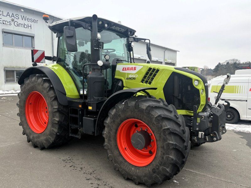 Claas ARION 660 CMATIC CEBIS, FKH + FZW, nur 1.980 h !