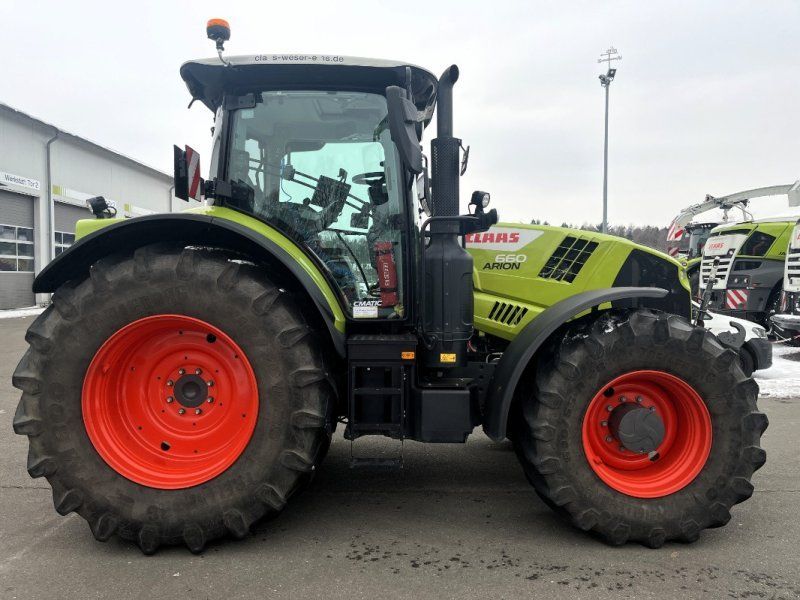 Claas ARION 660 CMATIC CEBIS, FKH + FZW, nur 1.980 h !