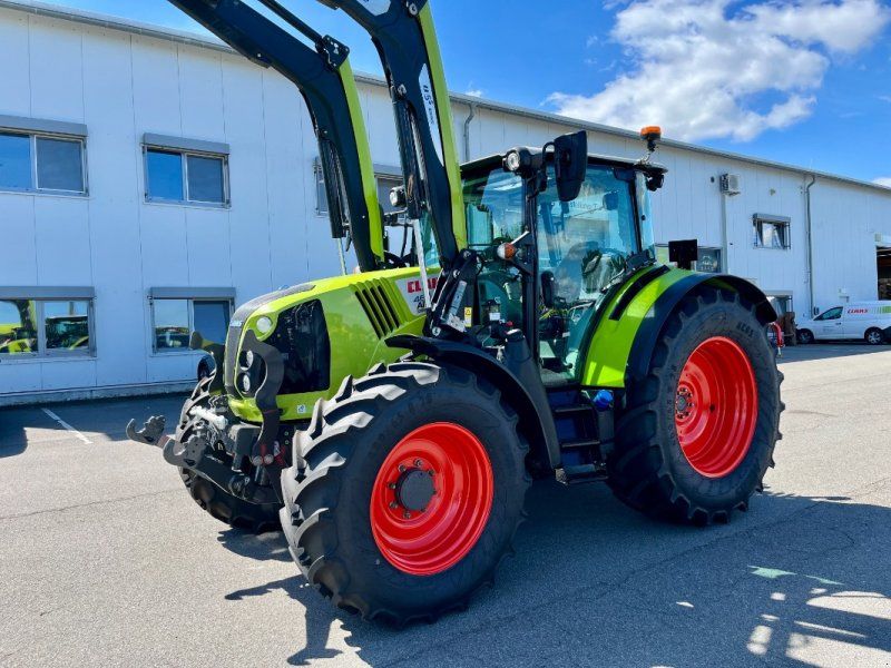 Claas ARION 460 CIS+, Niedrigkabine, Frontlader ALÖ Q 5S, Bereifung NE