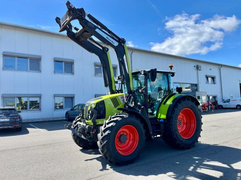 Claas ARION 460 CIS+, Niedrigkabine, Frontlader ALÖ Q 5S, Bereifung NE