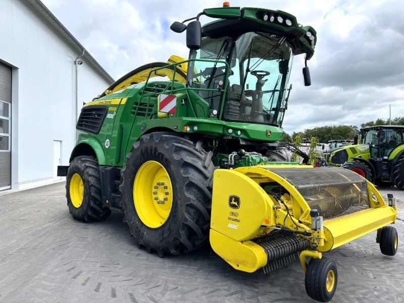John Deere 9500 i, KEMPER 460 Plus, Pick Up KEMPER 639 Premium, nur 1.039 h