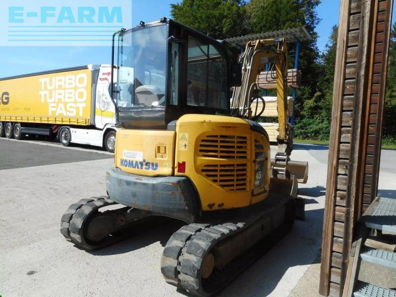 Komatsu pc45-mr ( 4.900kg ) powertilt + 3 löffel