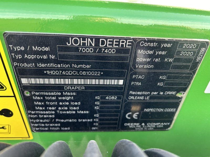 John Deere 740D