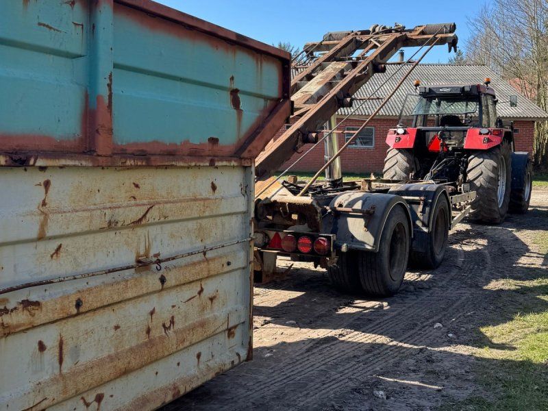 Wirehejsvogn med container