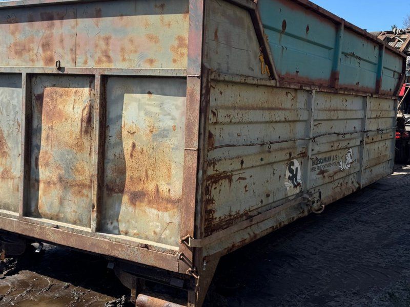 Wirehejsvogn med container