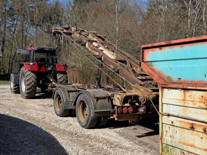 Wirehejsvogn med container