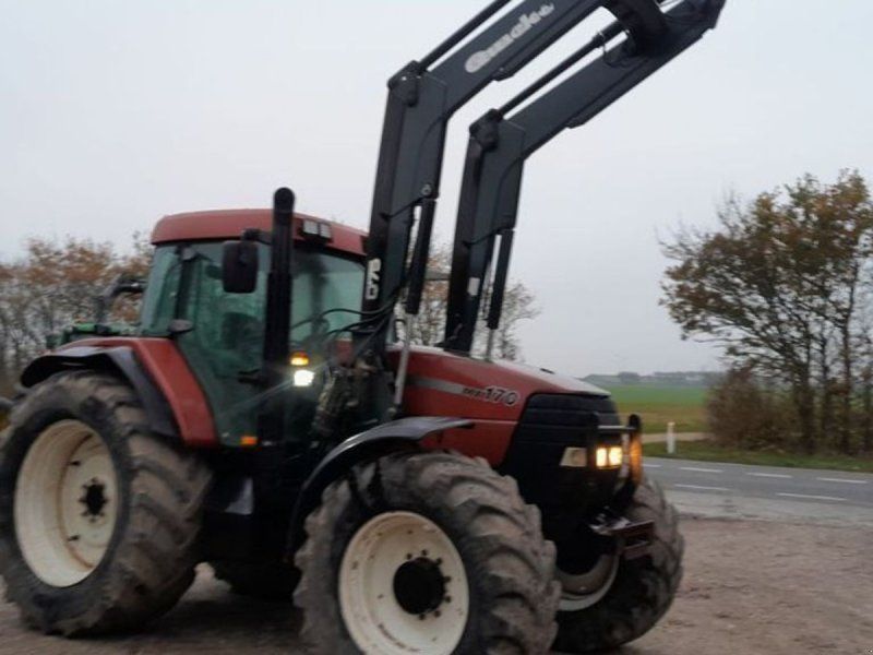 Case IH MX 170 med ÅLØ Q75 frontlæsser