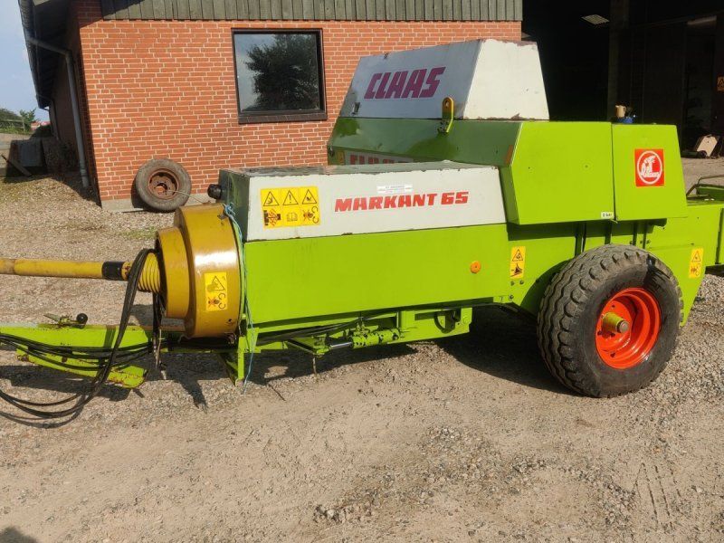 John Deere SMÅBALLE PRESSER og MEJETÆRSKER Claas MARKANT,DOMINATOR 342,3