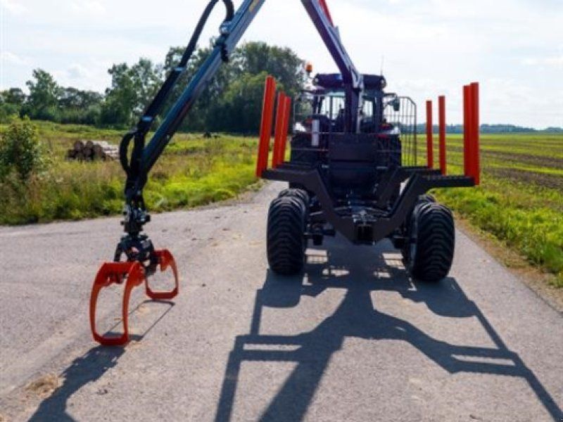 BMF 8 tons skovvogn med 6,5 m. kran