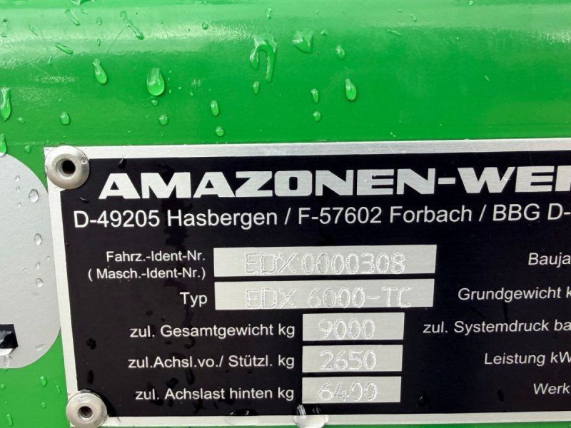 Amazone EDX 6000