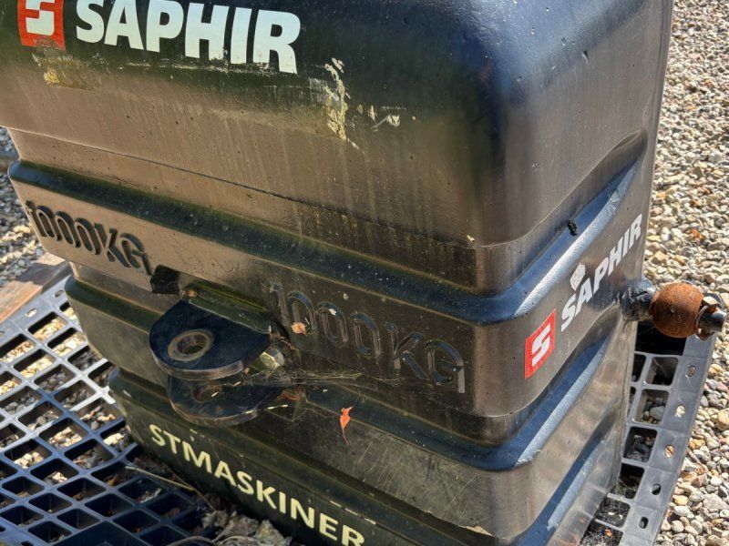 Saphir Vægtklods  1000 kg