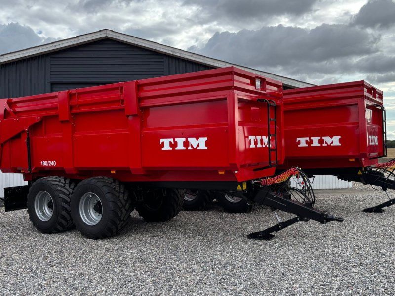 Tim 180/240 Ny model 18 ton med kombibremser