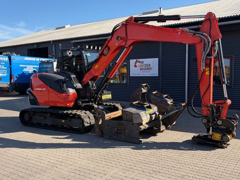 Kubota KX080-4α2 NYE BÆLTER / Engcon DC2 /Unicontrol 3D/ Engcon EC209 t