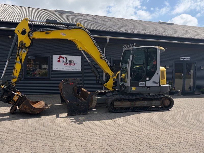 Wacker Neuson ET90 m/ Engcon og Unicontrol 3D-GPS