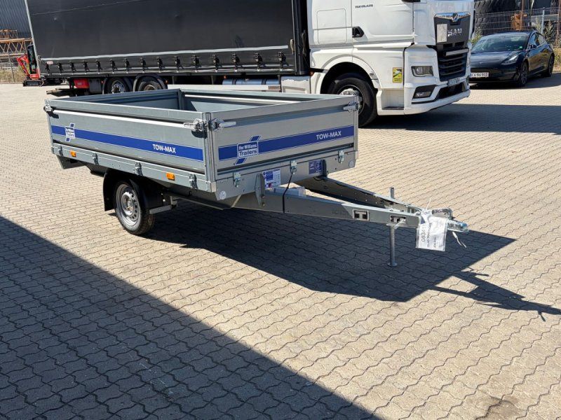Ifor Williams 1Cu EL071-2514 1 aksel Euro Light 750 kg Tow-Max Pro inkl. numme