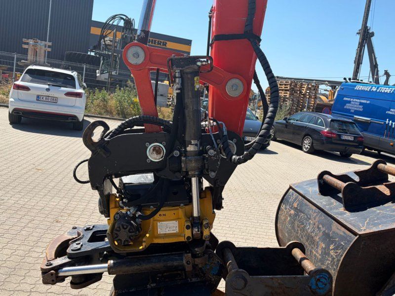 Kubota KX085-5 Engcon DC2-styring Engcon MIG-joysticks (Engcons mest