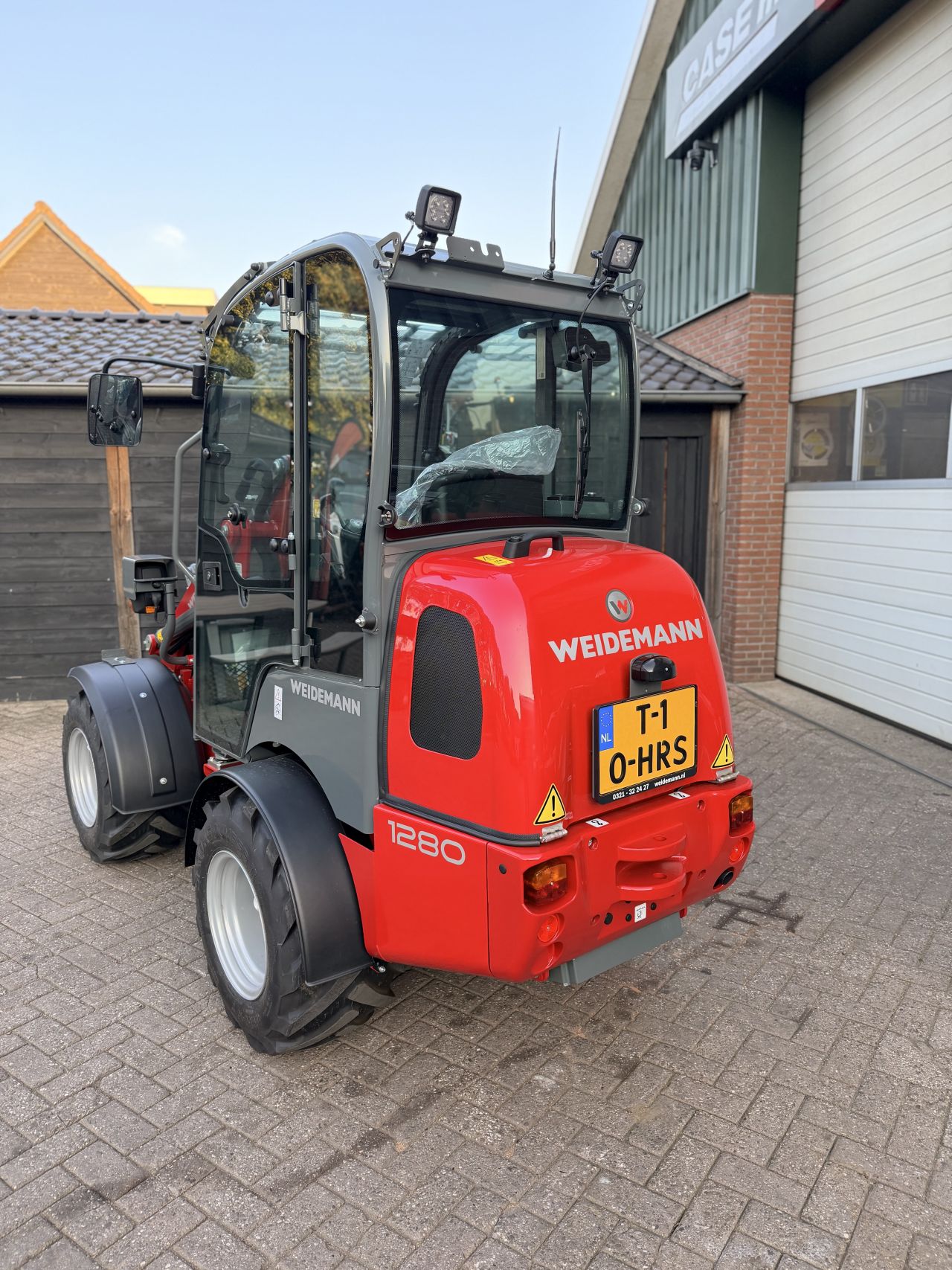 Weidemann 1280 met cabine