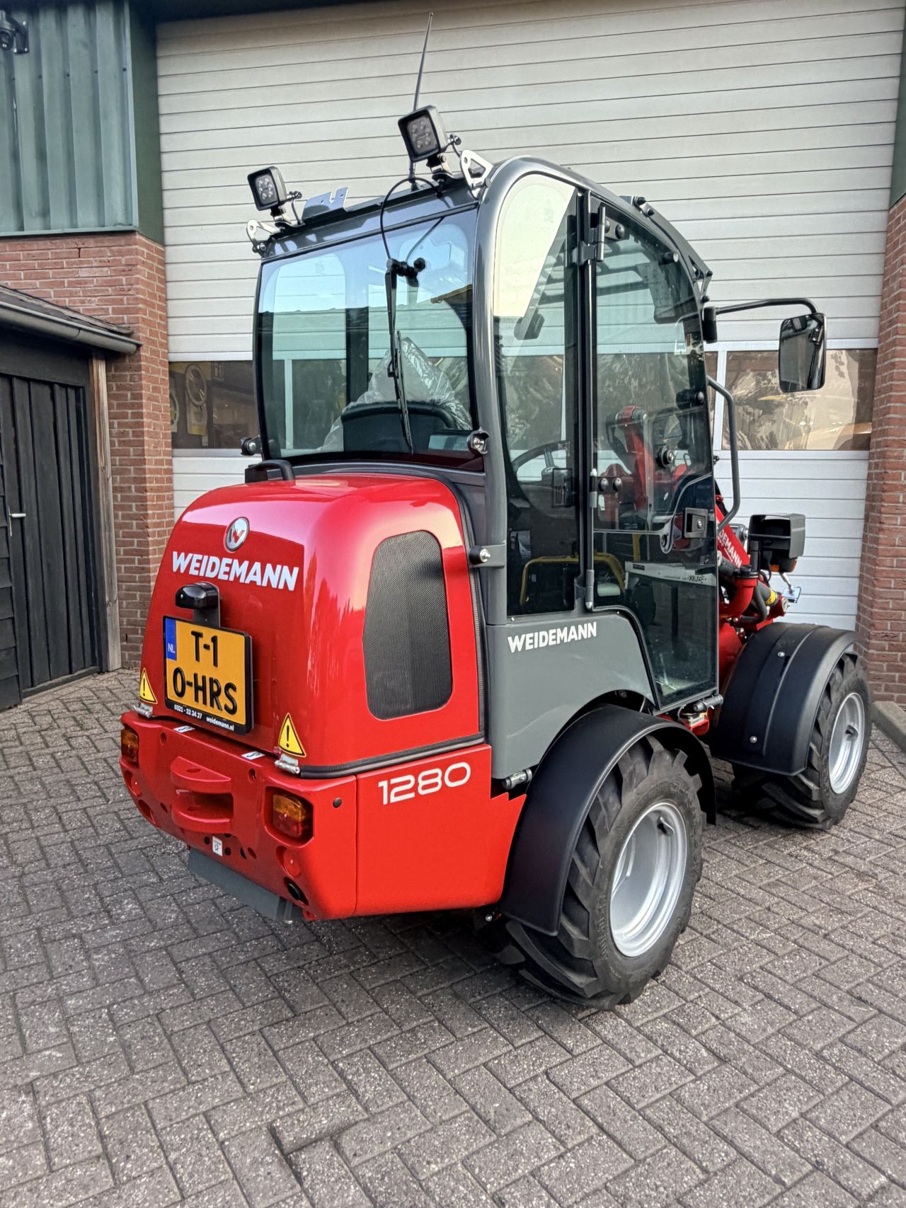Weidemann 1280 met cabine