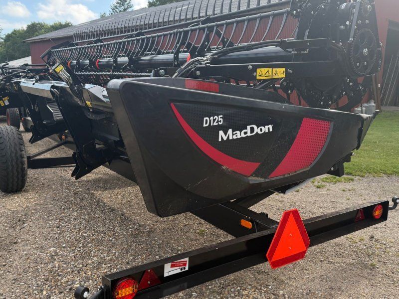MacDon D125 skærebord som ny.