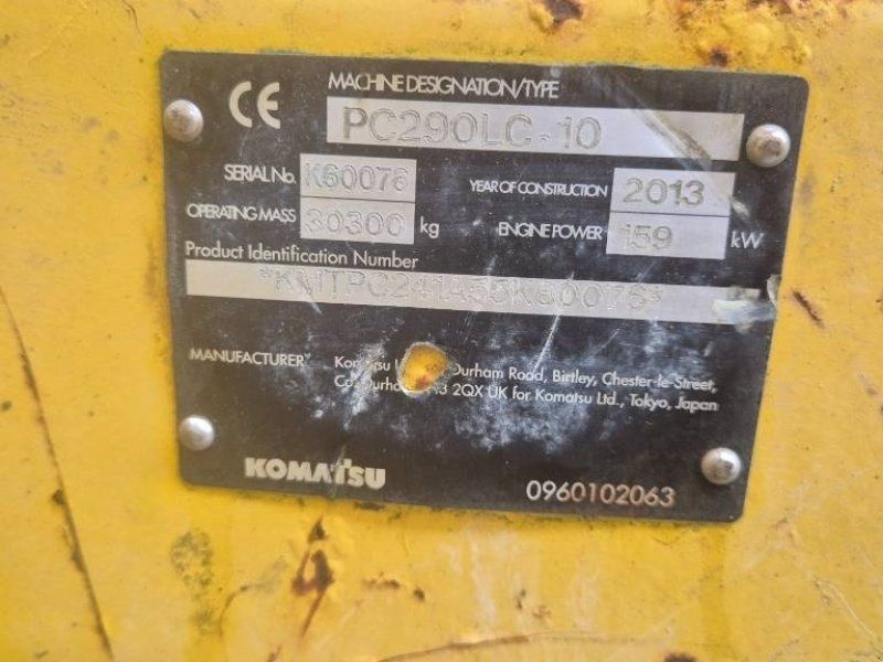 Komatsu PC 290 LC-10
