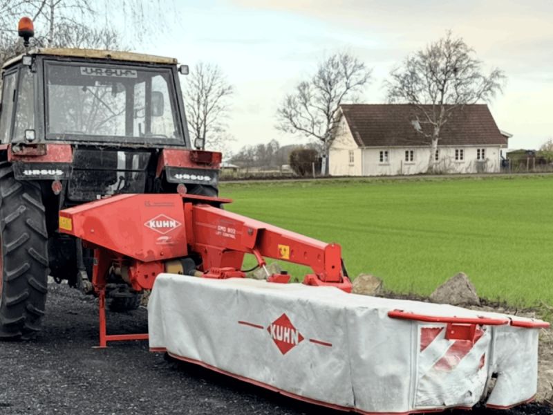 Kuhn GMD 802 Lift Control Skiveslåmaskine 3,10 m med ny kniv bjælke.