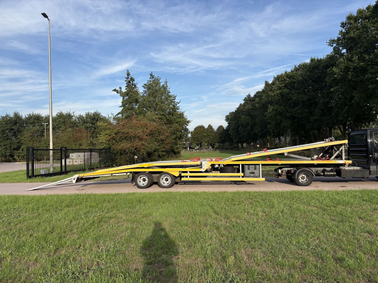 Oplegger ambulance auto transporter 13 TON KUVVETLI