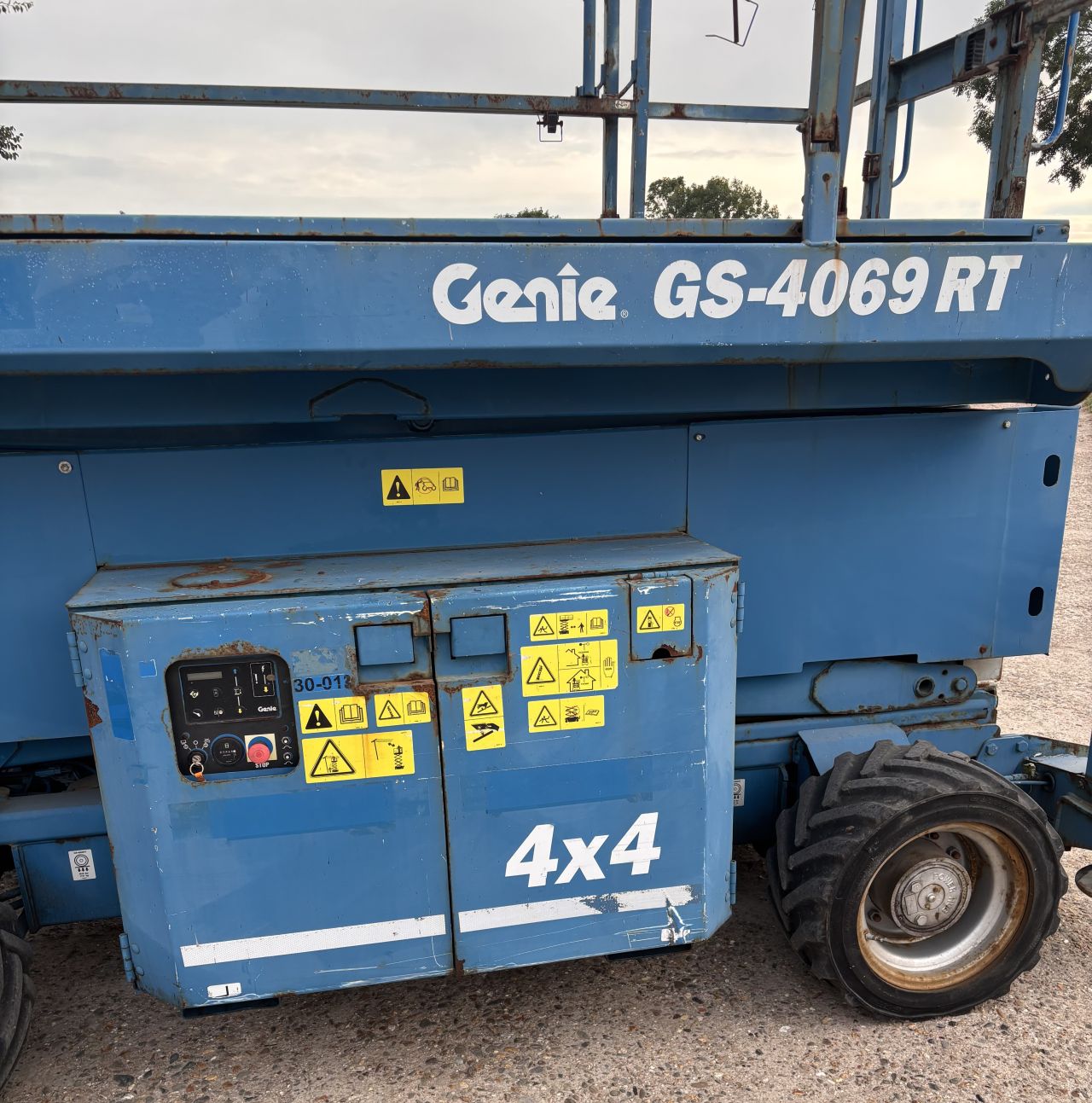 Genie GS-4069RT - Diesel - 4x4 - autolevel - 14,3m werkhoogte