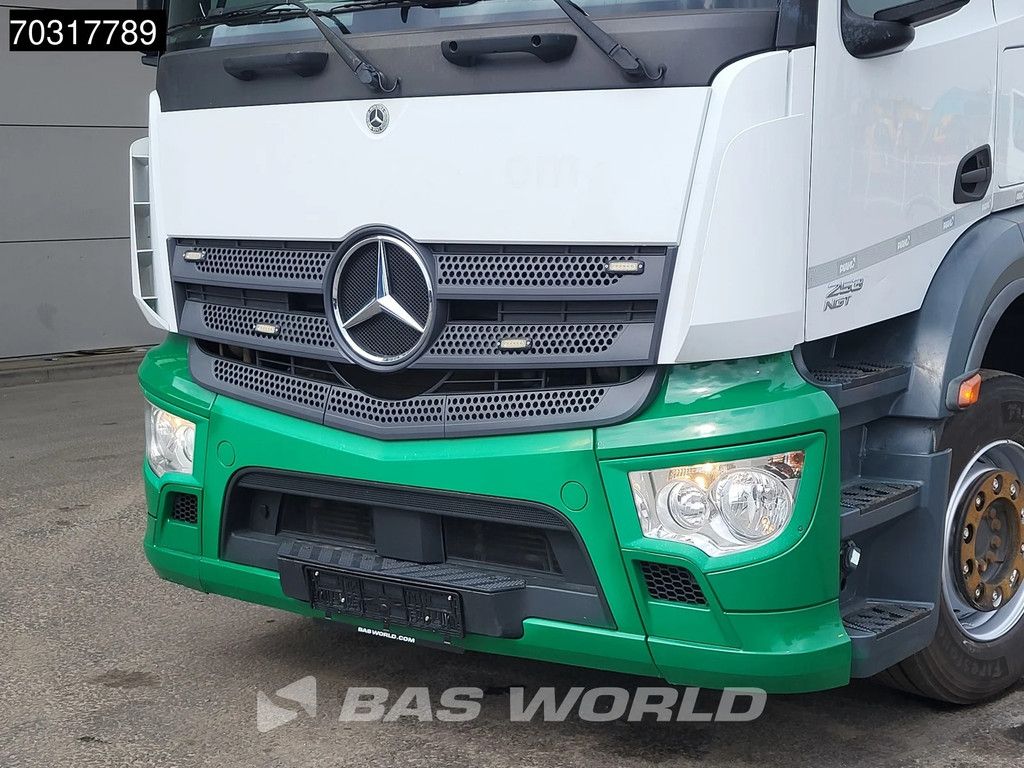 Mercedes Arocs 2530 NGT 6X2 CNG Engine! HIAB 21Z56 containersystem Lift+Steering axle Automatic Euro 6