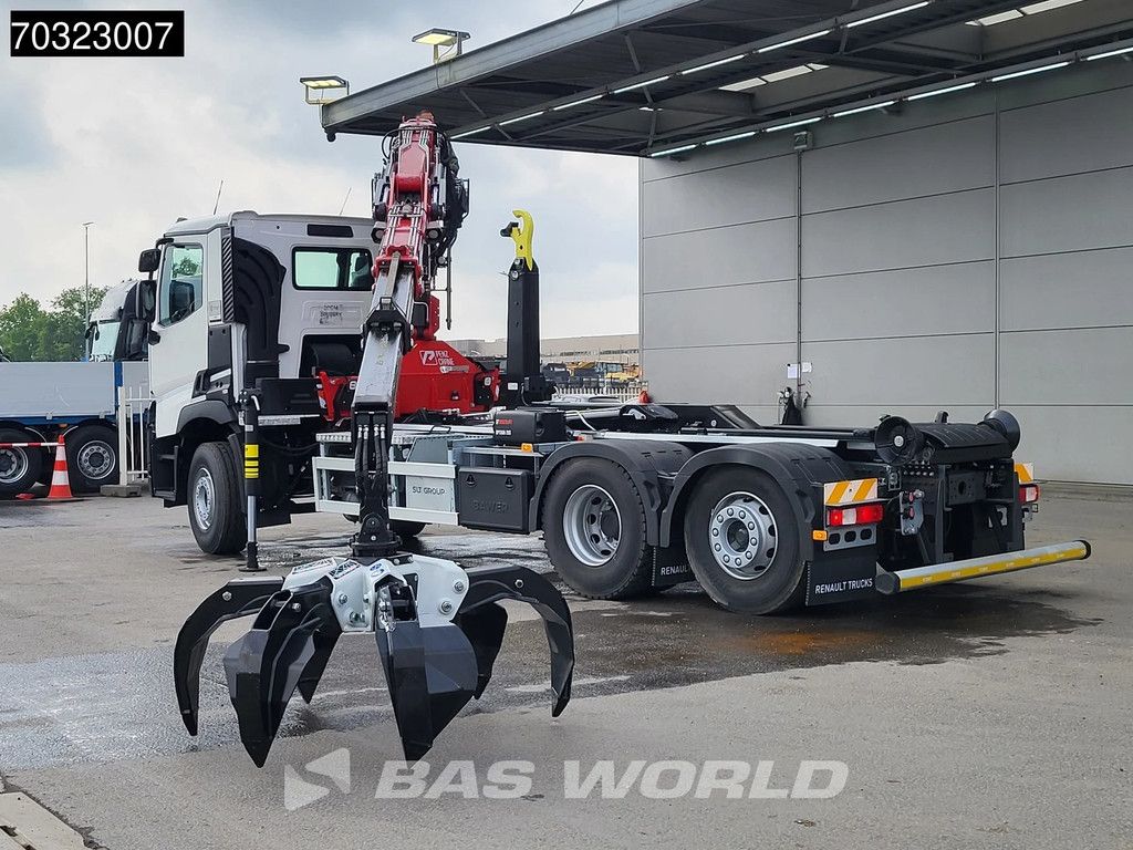 Renault C C 480 6X2 NEW! Penz Crane 15Z.9.50R HIAB 20S56 containersystem Euro 6