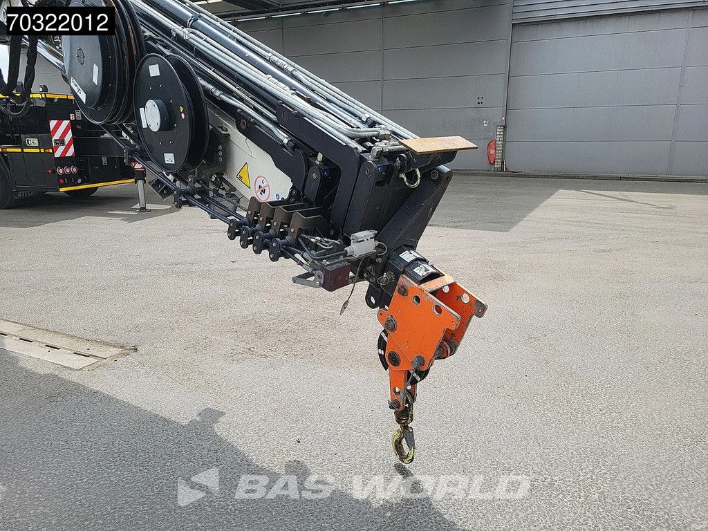 Volvo FH16 FH16 650 10X4 EFFER 2655 7S + 6S Jib Crane Kran Big-Axle Lift+steering Axle VEB+